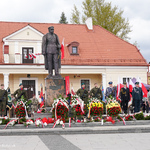 Uroczystości przy pomniku Marszałka Piłsudskiego