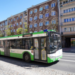 Autobus BKM na ulicy Sienkiewicza