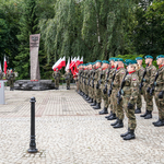 Warta honorowa przy Pomniku Żołnierzy Armii Krajowej