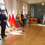 Zastępcy prezydenta Przemysław Tuchliński oraz Rafał Rudnicki podczas wydarzenia 