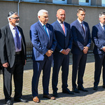 Prezydent Tadeusz Truskolaski, Przewodniczący Rady Miasta Łukasz Prokorym oraz inni uczestnicy wydarzenia 