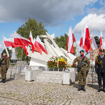 Warta honorowa przy Pomniku Obrońców Białegostoku