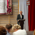 Zastępca prezydenta Zbigniew Nikitorowicz zabiera głos podczas uroczystości 