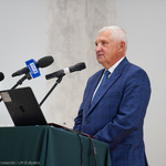 Prezydent Tadeusz Truskolaski przemawia podczas uroczystości