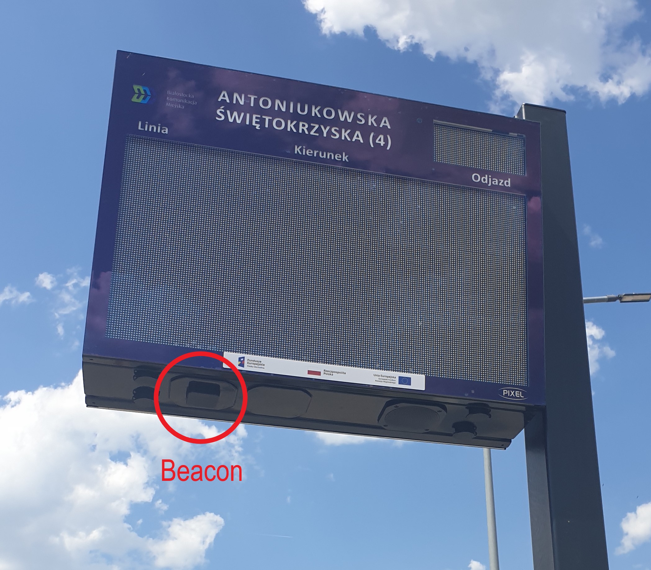 Elektryczna tablica informacyjna