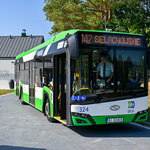 Autobus BKM z numerem 142 Sielachowskie