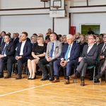 Prezydent Tadeusz Truskolaski, jego zastępcy Rafał Rudnicki, Zbigniew Nikitorowicz oraz Przemysław Tuchliński jako goście wydarzenia 