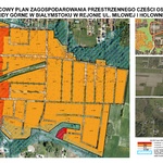 Plansza: Miejscowy plan zagospodarowania przestrzennego osiedla Dojlidy Górne w Białymstoku w rejonie ul. Milowej oraz ul. Holowniczej