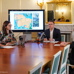 Uczestnicy konferencji prasowej