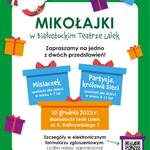 Plakat: Mikołajki w Białostockim Teatrze Lalek 