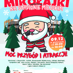 Plakat: Mikołajki na Stadionie Miejskim 