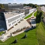 Muzeum Pamięci Sybiru- widok z drona