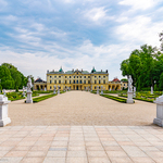 Widok na Pałac Branickich