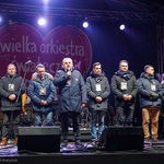 Prezydent Tadeusz Truskolaski przemawia na scenie