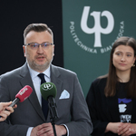 Zastępca prezydenta Rafał Rudnicki zabiera głos podczas spotkania
