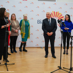 Uczestnicy konferencji prasowej 