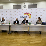 Uczestnicy konferencji prasowej 