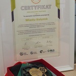 Certyfikat oraz medal