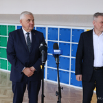 Uczestnicy konferencji prasowej