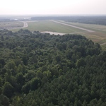 Lotnisko Krywlany - widok z drona
