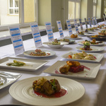 Prezentacja dań konkursowych – kategoria  kulinarna.