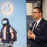 Zastępca Prezydenta Tomasz Klim mówi do mikrofonu