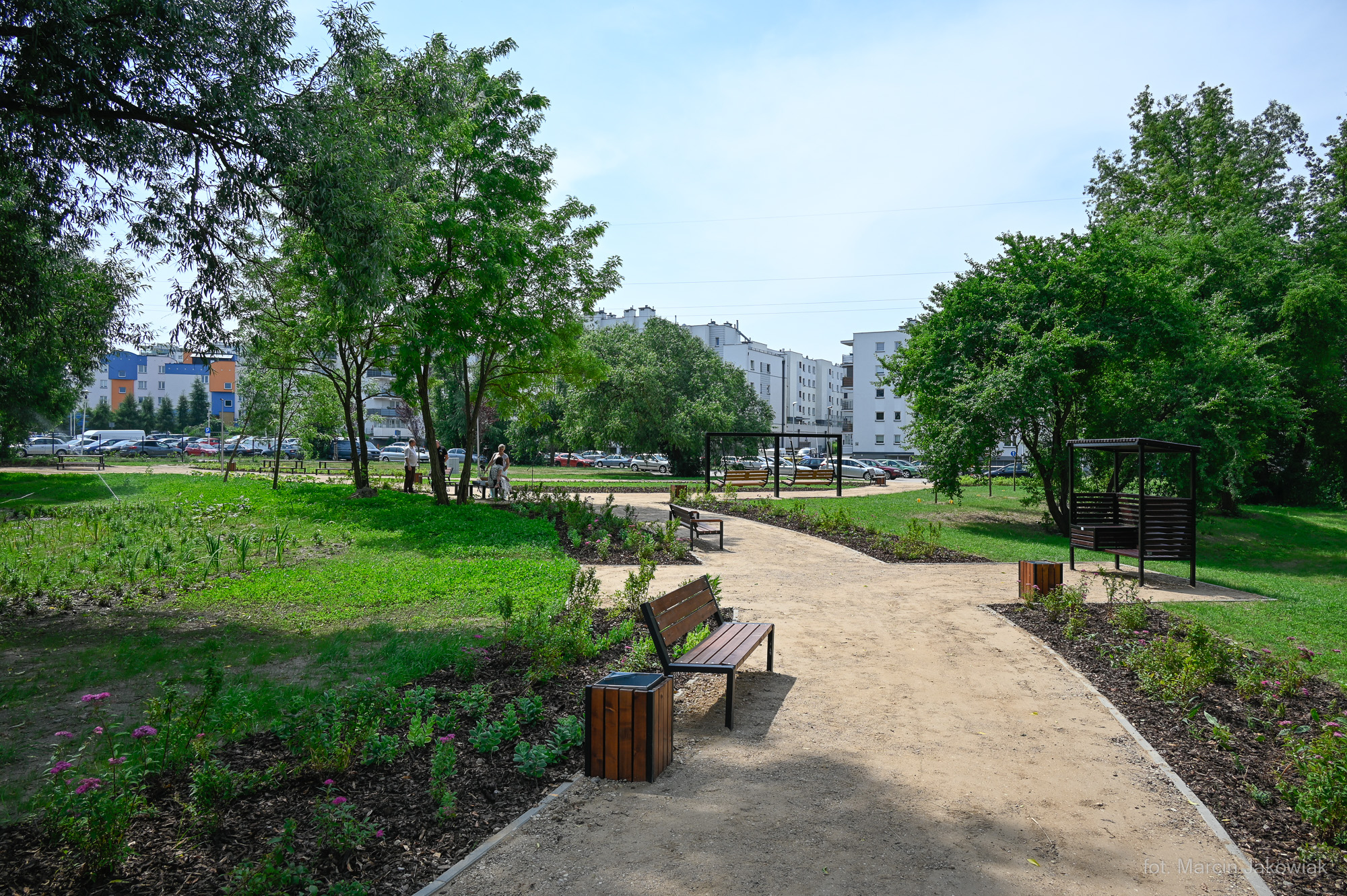Park kieszonkowy przy ulicy gen. Wł. Andersa w Białymstoku