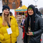 Kolorek wraz z wolontariuszką