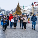 Wolontariusze z puszkami WOŚP