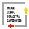 Logo miejskiego Zespołu Doractwa Zawodowego