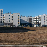 Budynki mieszkalne.