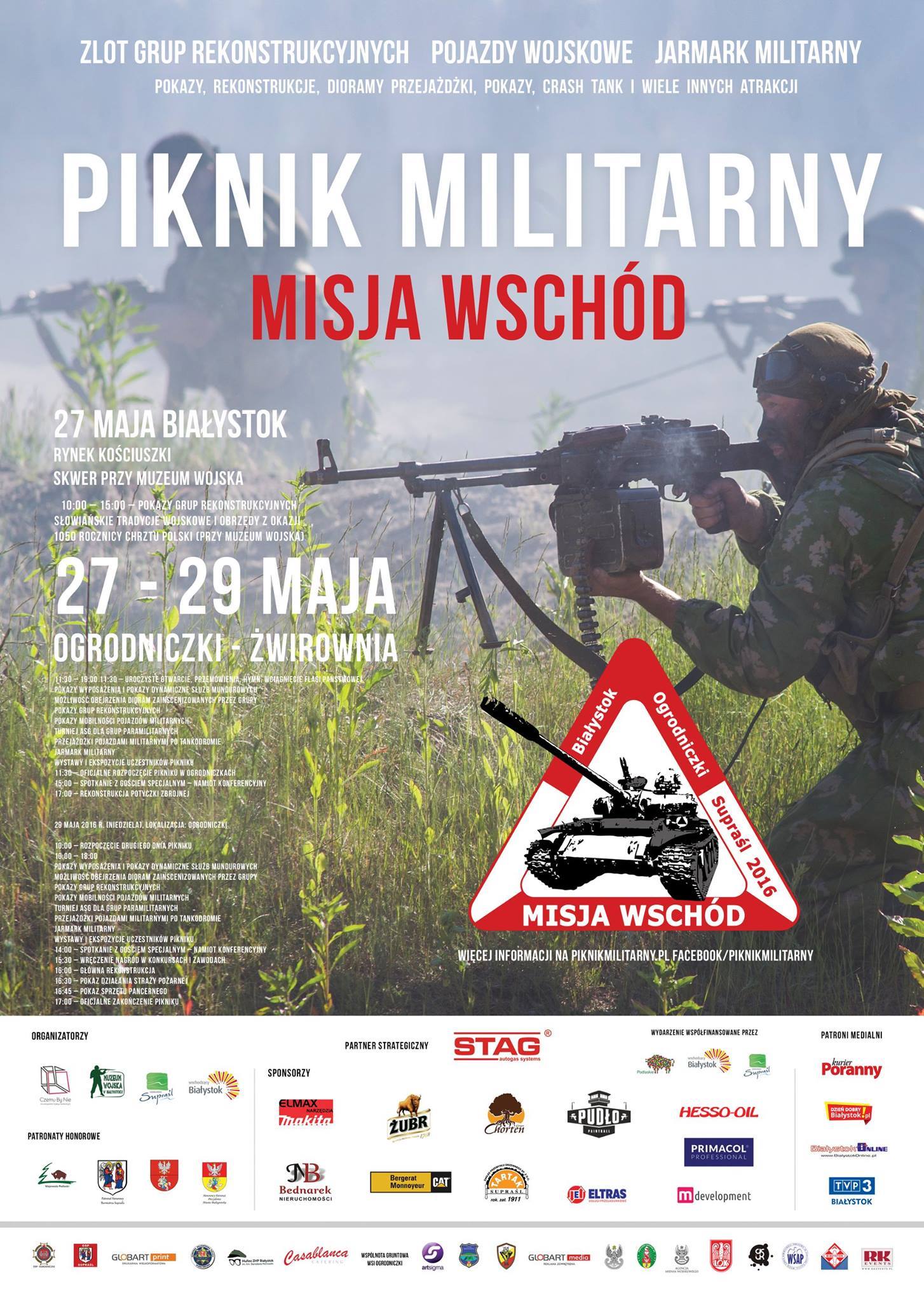 Plakat Piknik Militarny