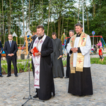 Białostoccy duchowni przemawiają podczas uroczystości