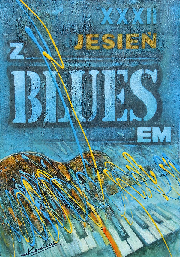 Plakat Jesień z Bluesem