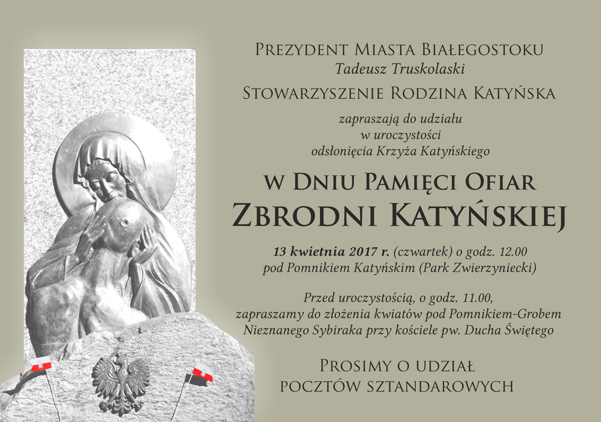 Zaproszenie na uroczystości