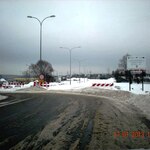 Widok na postęp prac z ulicy Świętokrzyskiej